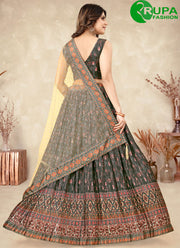 Attractive Multi Color Digital Printed And Traditional Lehenga Choli